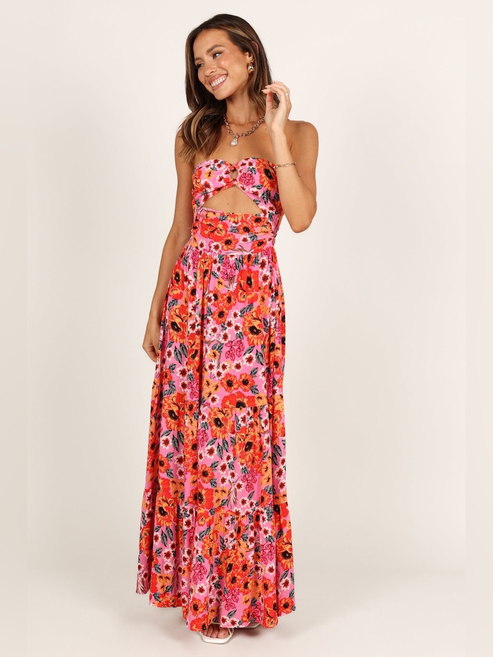 Petal & Pup Sarai Maxi Dress Size 2 B87